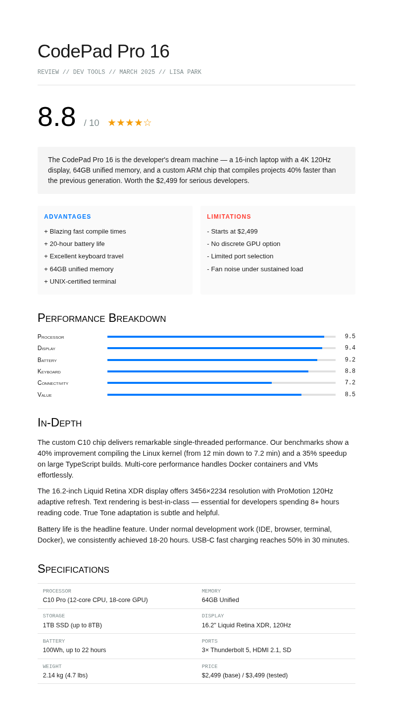 Tech Minimalist Product Review